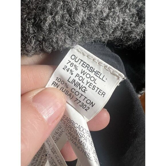 Zara Wool Vest Dark Academia Grunge Goth Plaid Patchwork Size Small.    N - Picture 6 of 6